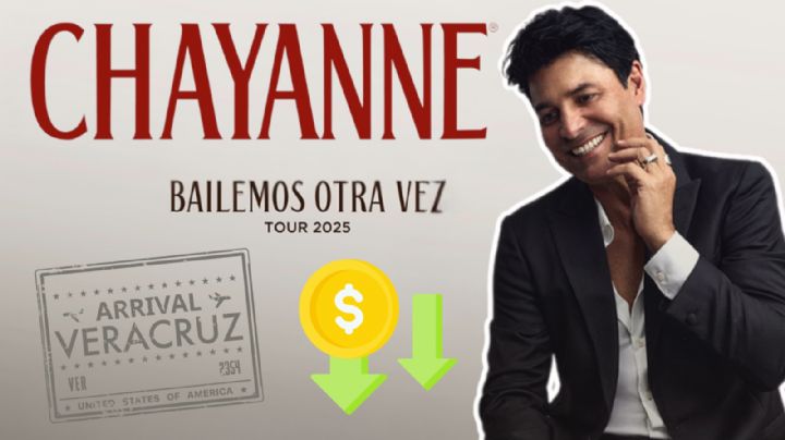 Chayanne en Veracruz: precio del boleto más barato que puedes comprar para ir al concierto