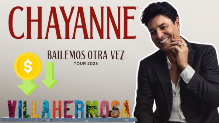 Chayanne en Villahermosa: precio del boleto más barato que puedes comprar para ir al concierto