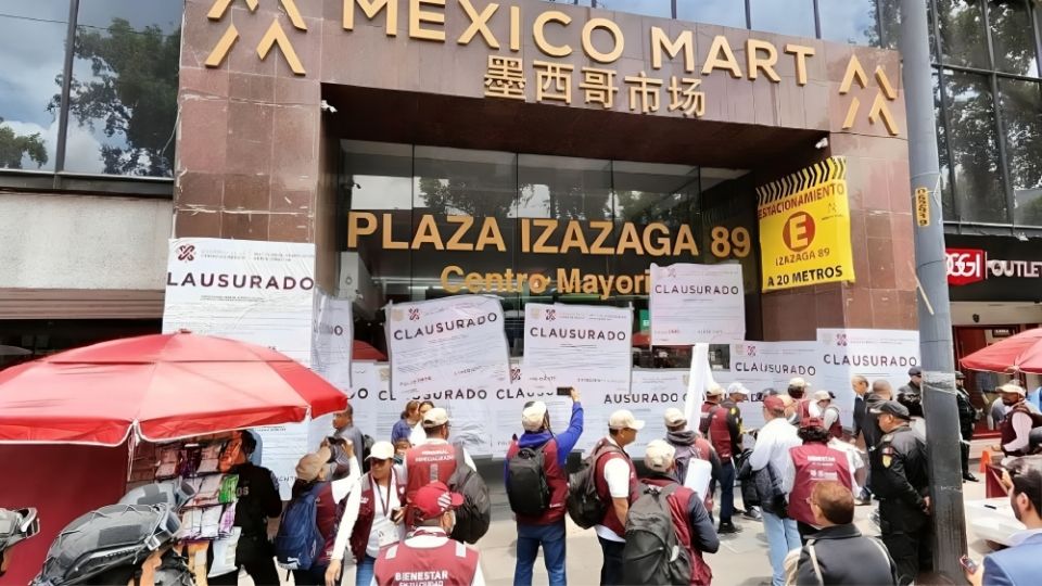 ¿La plaza Izazaga 89 volverá a ser clausurada?