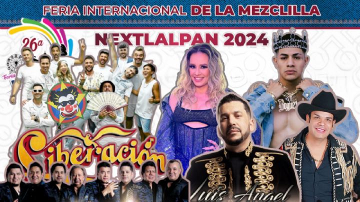 Feria de la Mezclilla Nextlalpan 2024: Programa completo de conciertos y actividades GRATIS