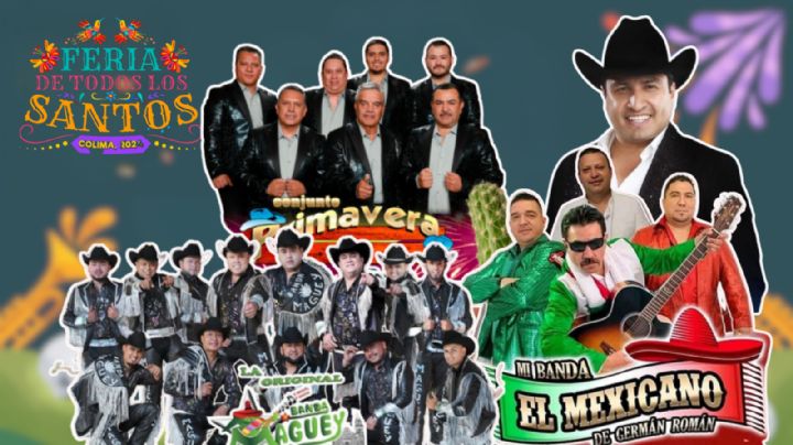 Feria de Todos los Santos Colima 2024: Programa de artistas que se presentarán del 7 al 10 de noviembre