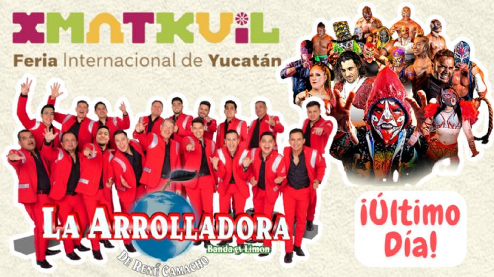 Feria Xmatkuil Yucatán 2024: ¿A qué hora empieza el concierto de La Arrolladora HOY 1 de diciembre durante la CLAUSURA?