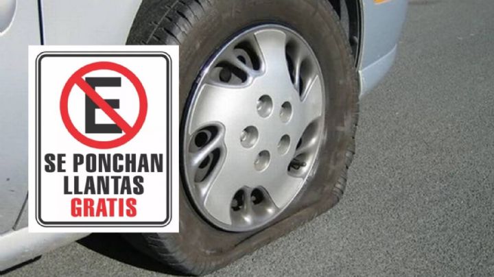 “Se ponchan llantas gratis”: ¿Tu vecino realmente te la puede aplicar? Esto dice la Ley