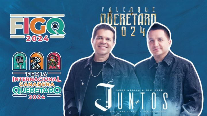 ¿A qué hora empieza el concierto de Jorge Medina y Josi Cuen HOY 12 de diciembre en el Palenque de la Feria Internacional Ganadera Querétaro 2024?
