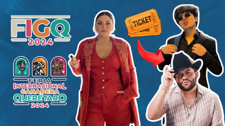 Feria Internacional Ganadera Querétaro 2024: Canjean boletos de Yuridia para la presentación de Luis R Conriquez y Gabito Ballesteros