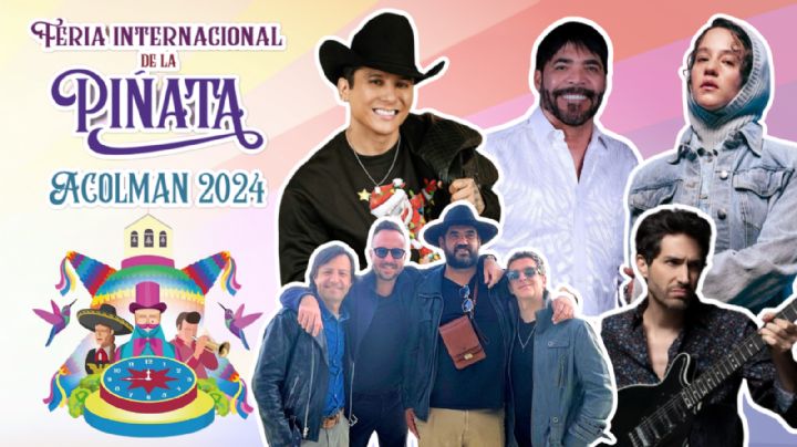 Feria de la Piñata Acolman 2024: ¿Qué artistas se presentarán GRATIS del 19 al 22 de diciembre en el Estado de México?