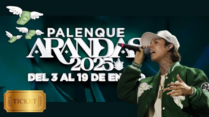 Palenque Arandas 2025: ¿Cómo ver a Natanael Cano en Jalisco? Fecha, precios y venta de boletos