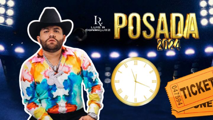 ¿A qué hora empieza la Posada de Luis R Conriquez HOY 21 de diciembre en Caborca, Sonora?