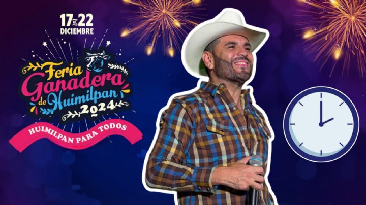 ¿A qué hora empieza el concierto de El Komander HOY 21 de diciembre en la Feria Ganadera Huimilpan, Querétaro 2024?