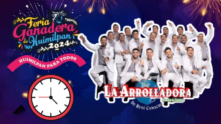 ¿A qué hora empieza el concierto de La Arrolladora HOY 22 de diciembre en la Feria Ganadera Huimilpan, Querétaro 2024?