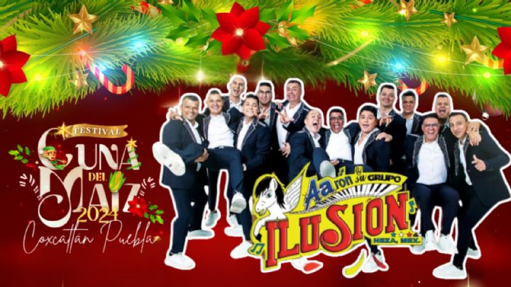 Festival Cuna del Maíz Coxcatlán 2024: ¿A qué hora empieza el concierto GRATIS de Aarón y su Grupo Ilusión HOY 27 de diciembre?