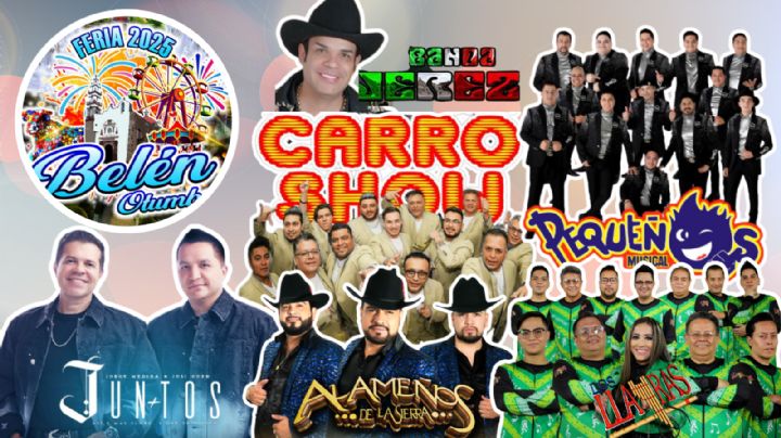 Feria de Belén Otumba 2025: Cartelera completa de artistas que darán concierto en el Estado de México; fechas y precios