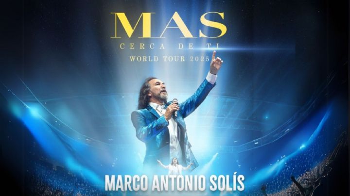 Marco Antonio Solis ‘El Buki’ anuncia conciertos en México: Fechas y ciudades de su gira “Más Cerca de Ti”