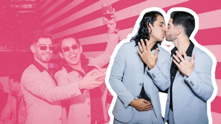 Jhonny Caz de Grupo Firme se casa con Jonathan Bencomo: ¿Quién es su ahora esposo?