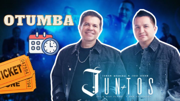 Jorge Medina y Josi Cuen ofrecerán concierto en Otumba, EDOMEX: Fecha, ubicación y precio de los boletos