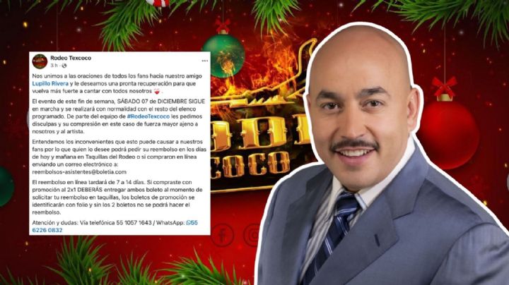 Rodeo Texcoco se pronuncia ante la crítica situación de Lupillo Rivera: “Nos unimos a las oraciones”