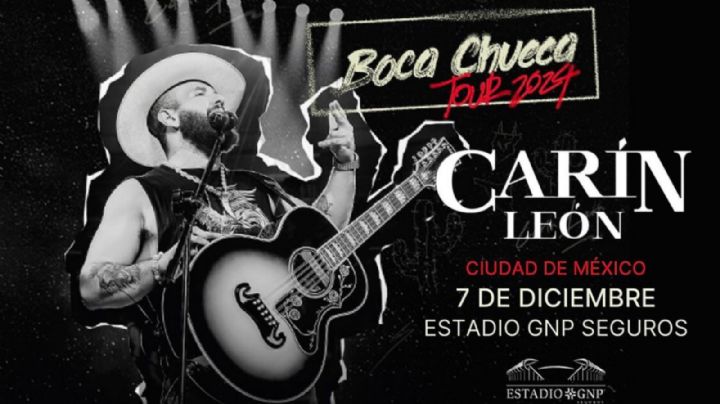 ¿A qué hora empieza el concierto de Carín León en el Estadio GNP Seguros? Todo lo que debes saber sobre su concierto en la CDMX