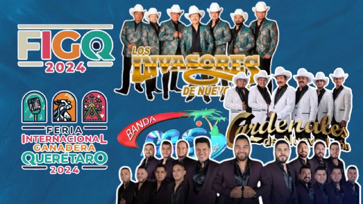 Feria Internacional Ganadera Querétaro 2024: ¿Qué artistas se presentan HOY 8 de diciembre en el Teatro del Pueblo y en el Palenque?