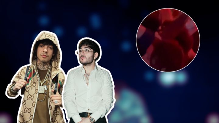¿Tito Double P y Natanael Cano en pleno beso? Filtran VIDEO de los cantantes
