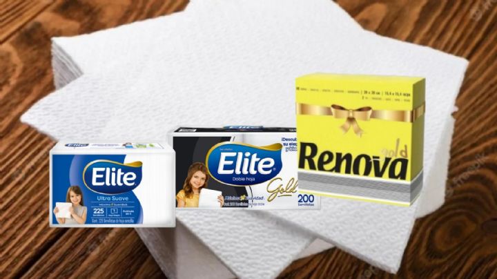 Las servilletas buenas, bonitas y baratas que recomienda Profeco