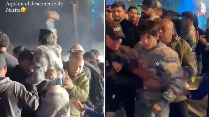 Captan a Natanael Cano lanzando golpes contra el público VIDEO