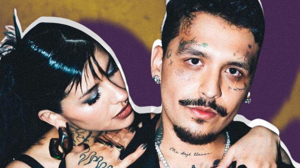 Cazzu y Nodal posan juntos