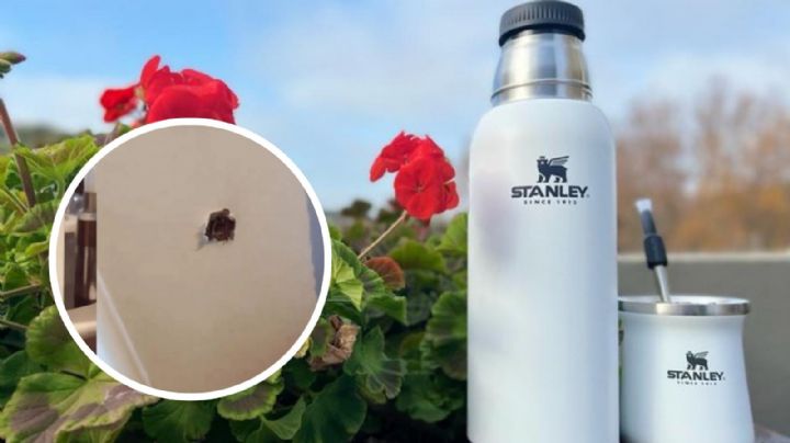 Mujer asegura que su termo Stanley la protegió de un disparo: “Me salvó la vida”