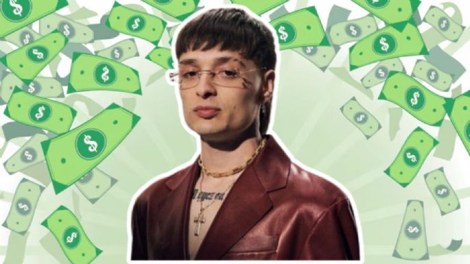 ¿Cuál es la fortuna de Peso Pluma? Esto es lo que gana el cantante de corridos tumbados