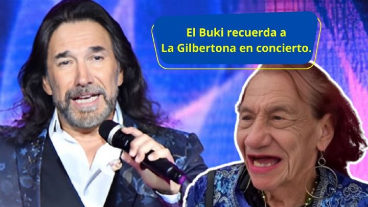 Marco Antonio Solís dedica emotivo mensaje a La Gilbertona en su concierto