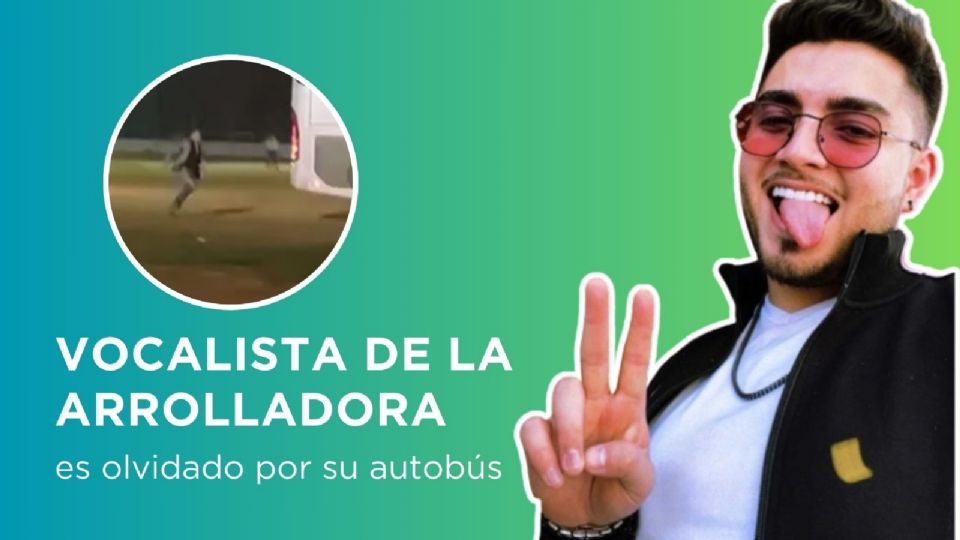 Olvidan a vocalista de La Arrolladora