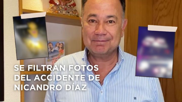 Nicandro Díaz: Filtran fotos inéditas del lugar del accidente