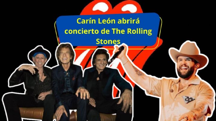 Carin León abrirá concierto de The Rolling Stones: “Es una de esas cosas que uno sueña de morrito”