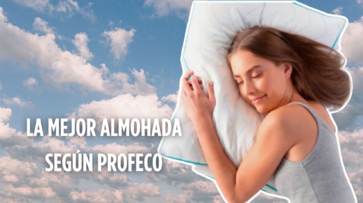 ¡Cómo nube! Esta es la almohada más cómoda según PROFECO a tan solo $369