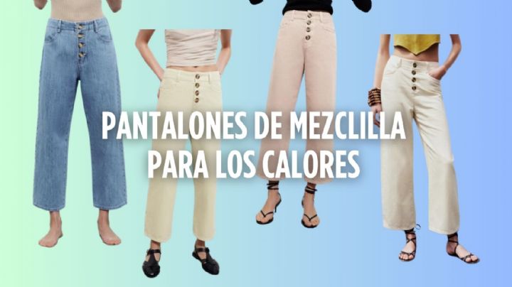 Pantalones de mezclilla para mujer perfectos para este calor ¡En menos de $800!