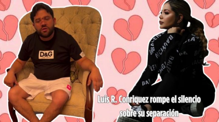 Luis R. Conríquez habla sobre la polémica de su relación con Karen Caro: "Es la del proceso"