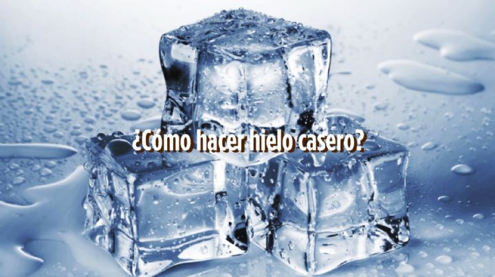 Tip para hacer hielo en casa sin necesidad de un refrigerador