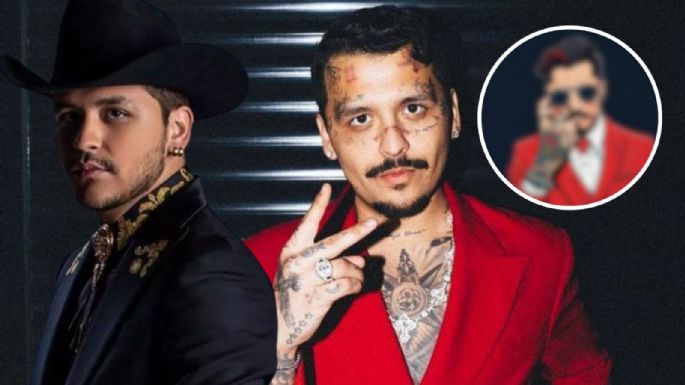 Así se vería Christian Nodal si fuera un personaje de anime