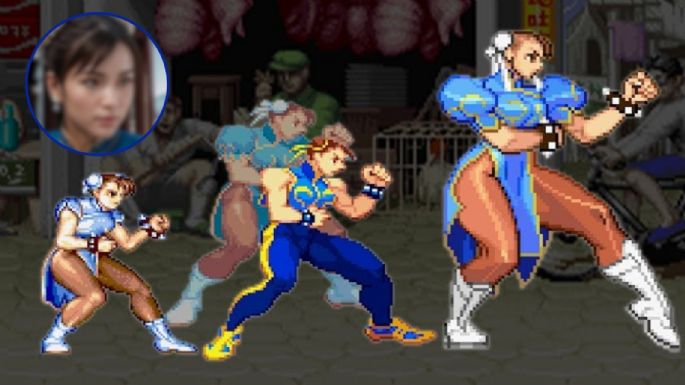 Esta es Chun-Li de Street Fighter según la IA