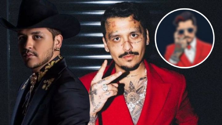 Así se vería Christian Nodal si fuera un personaje de anime