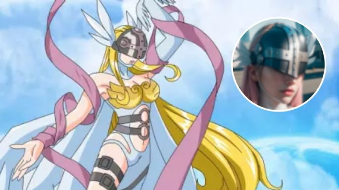 La IA crea a Angewomon de "Digimon" en su versión más realista
