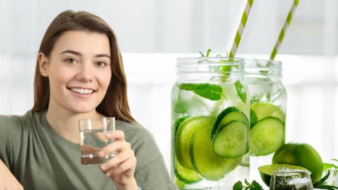 ¿Cuáles son los beneficios del agua de pepino con limón? Te decimos como hacerla