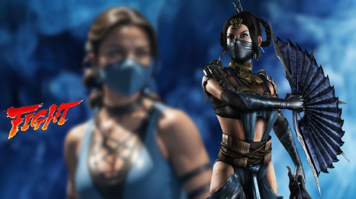 ¡Sexy y atractiva! Así se vería KITANA de Mortal Kombat en la vida real según la IA