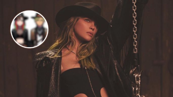 Así se verían Natanael Cano y Belinda si fueran personajes de anime, según la IA