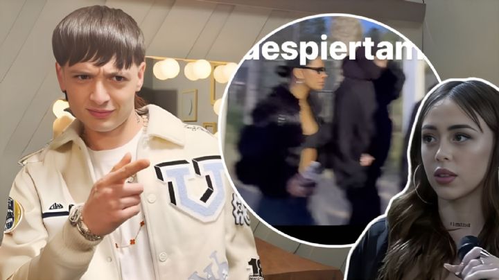 Captan a Peso Pluma de la mano con misteriosa mujer y así reaccionó VIDEO