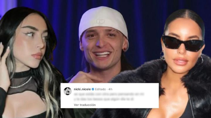 Nicki Nicole le responde a Peso Pluma tras filtrarse video con su nueva supuesta novia