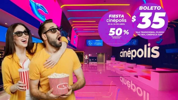 ¡Boletos para Cine desde $35! Te decimos a partir de cuándo y en dónde
