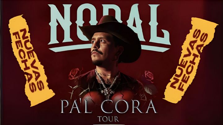 Christian Nodal anuncia nuevas fechas de Pa´l Cora Tour 2024 en el Auditorio Nacional