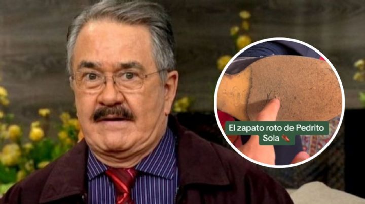 Pedro Sola es captado usando "zapatos rotos": ¿en bancarrota?