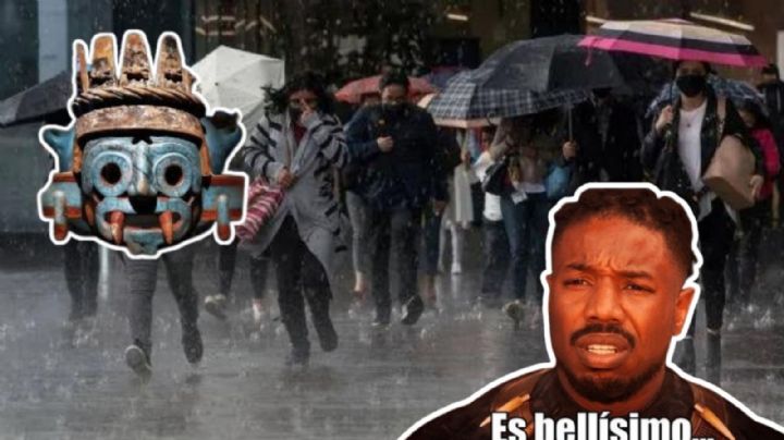 ¡Tláloc 'se enojó'! Capitalinos reportan lluvias en CDMX, prevén caída de granizo
