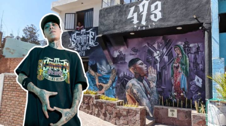 Así lucía la casa de Santa Fe Klan en Guanajuato antes de ser millonario